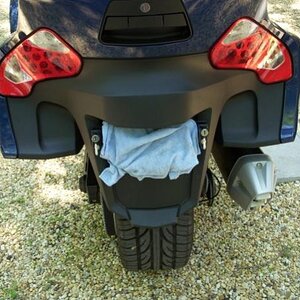 LICENSE PLATE HELMET LOCK