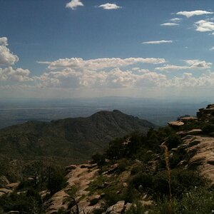 Tucson is down there somewhere!