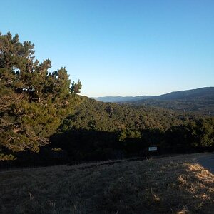 Up the mountain and back into the Sun!