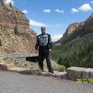 Along Hwy 212 after passing the Bear Tooth Pass summit.