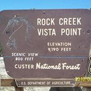 Custer National Forest @ Rock Creek Vista Point