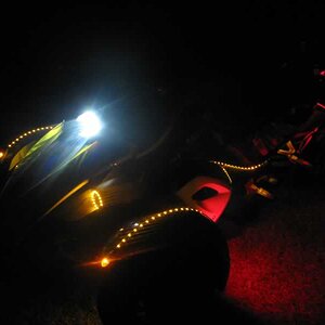 3/4 front view of LED only