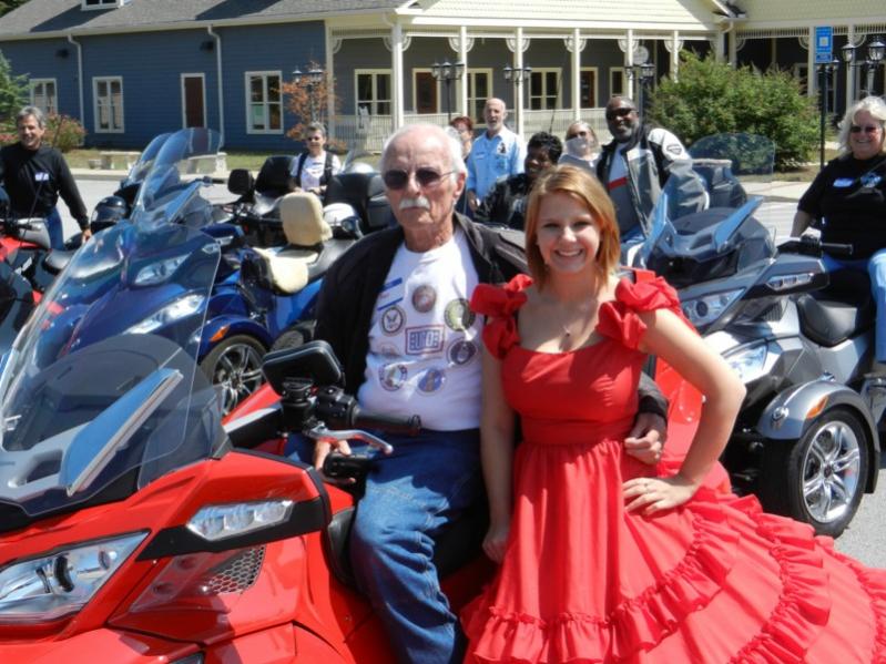 017   Our Senior Member, 73 years young and a Spyder owner for 4 weeks.