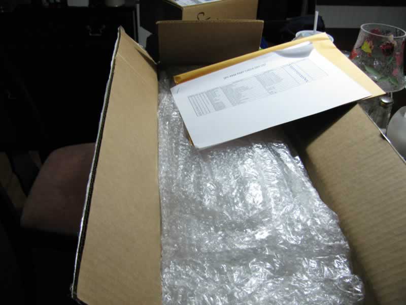 02:  Nicely packaged with lots of bubble wrap for protection.