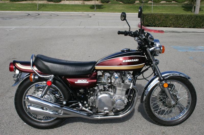 1 new 1975 kawaski 900 z1
