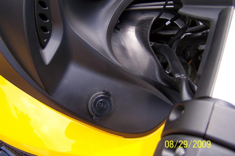 12v BRP mod in the dashboard