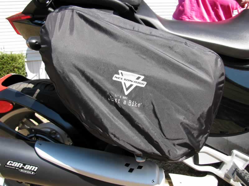 18: Rain cover installed