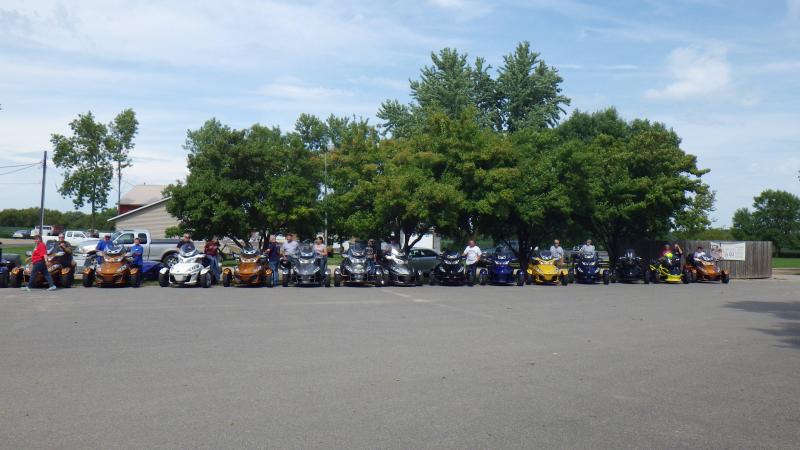 20 Spyders - too many to get into one pic!