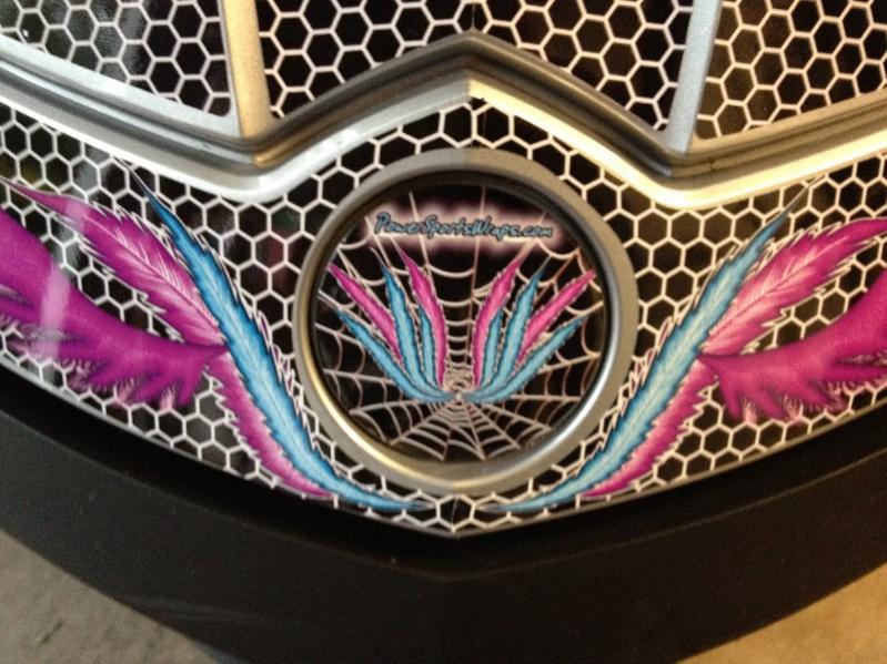 2009 SM5 Silver Spyder with custom www.powersportswraps.com skin.  Emblem.