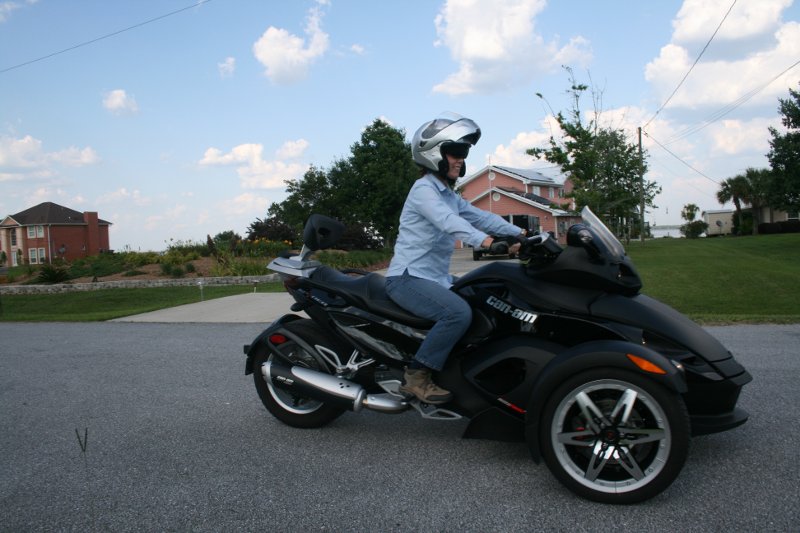 2010 05 24 Cheryl's First ride alone