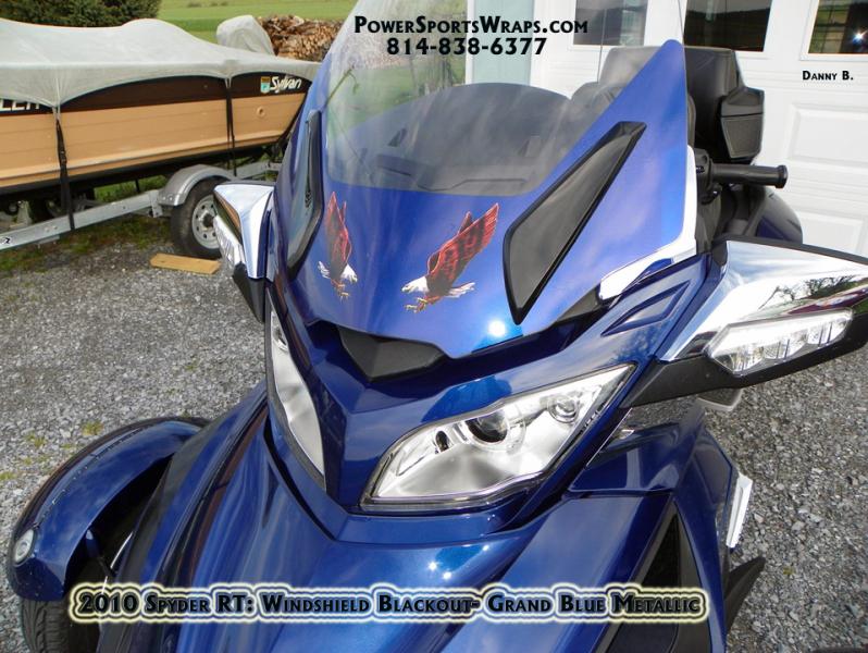 2010 RT windshield  Grand Blue Met 1