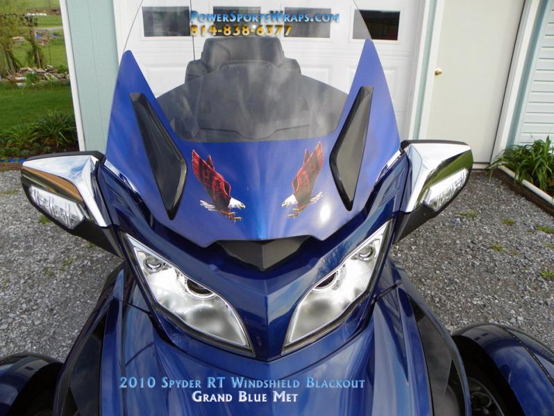 2010 RT windshield  Grand Blue Met 2