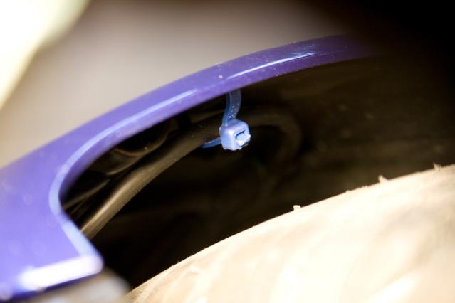 2010RSspyder TailLightWireChafe 9 - Tail secured with backup zip tie & installed into the clip as it should be from factory.