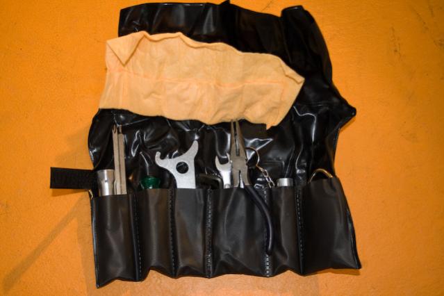 2010RSspyder toolkit 2 - Stock Tool kit, kept in the front storage compartment.