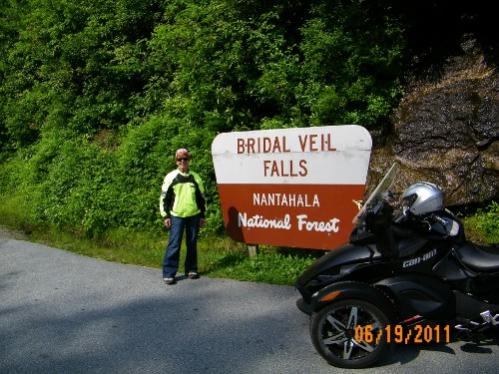 2011 06 22 Cheryl @ Bridal Veil Falls