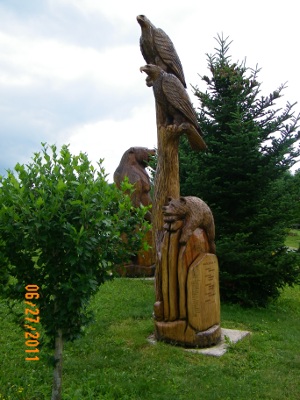 2011 06 27 Chainsaw Carvings at Addison Community Park