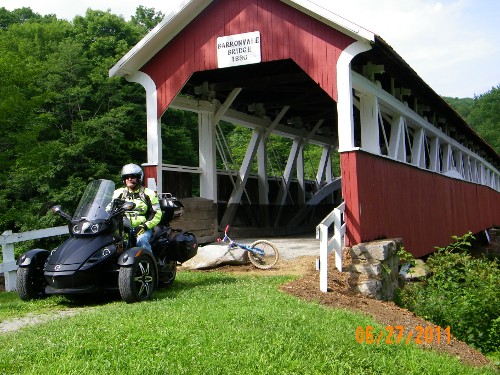 2011 06 27 Ed @ Barronvale Covered Bridge