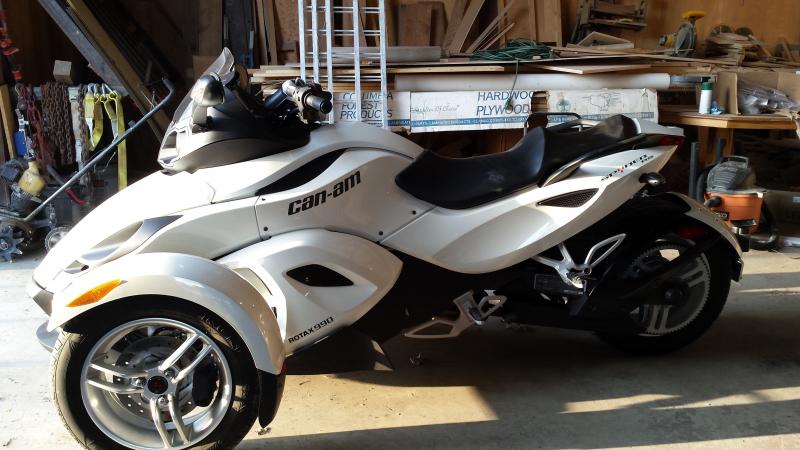 2012 RS before Smoothspyder backrest