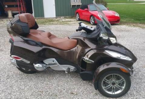 2012 Spyder RT Limited, received on July 3, 2015