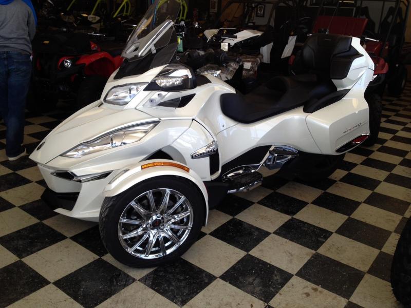 2014 Spyder RT Ltd, awaiting pick up