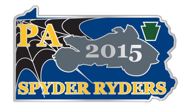 2015 PA Spyder Ryder Member Pin