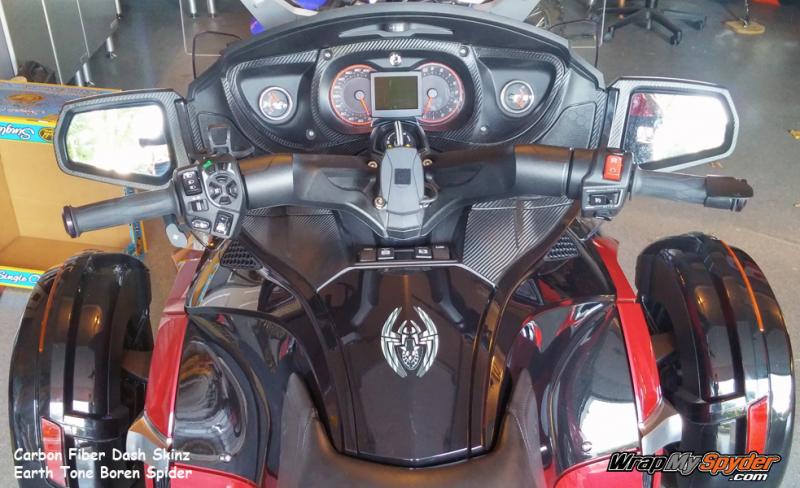 2015 RT Carbon Fiber dash skinz