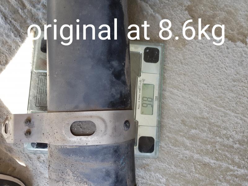 20210810 181703
Really heavy original with built in cat.