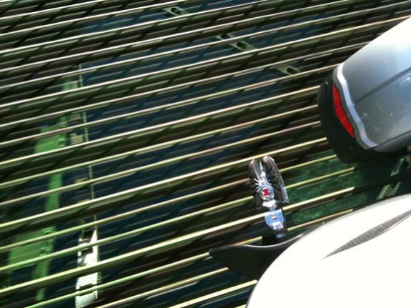 250 feet straight down to the water.....