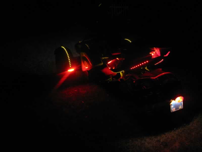 3/4 rear view of LED only