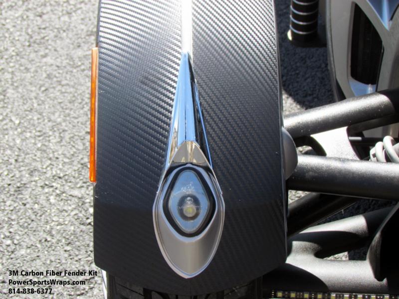 3M carbon fiber- front Fender close