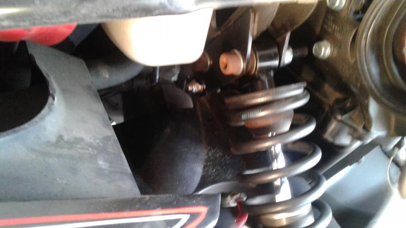 6.  Right side mounted. I used the smaller bracket here