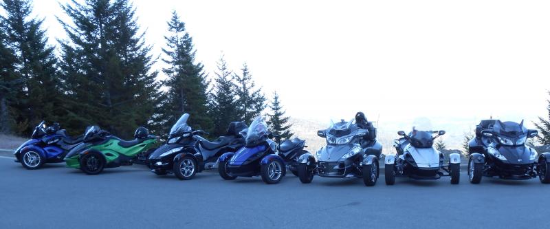 7 Spyders lookout to Port Angeles from Hurricane Ridge