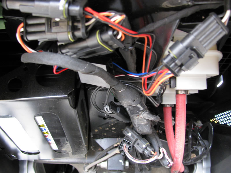 7: Tuck the wires away