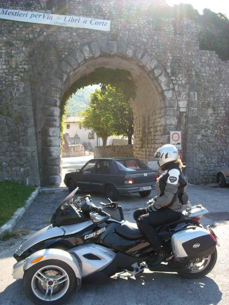 91 In front of a door other than rectangular or arched 50p