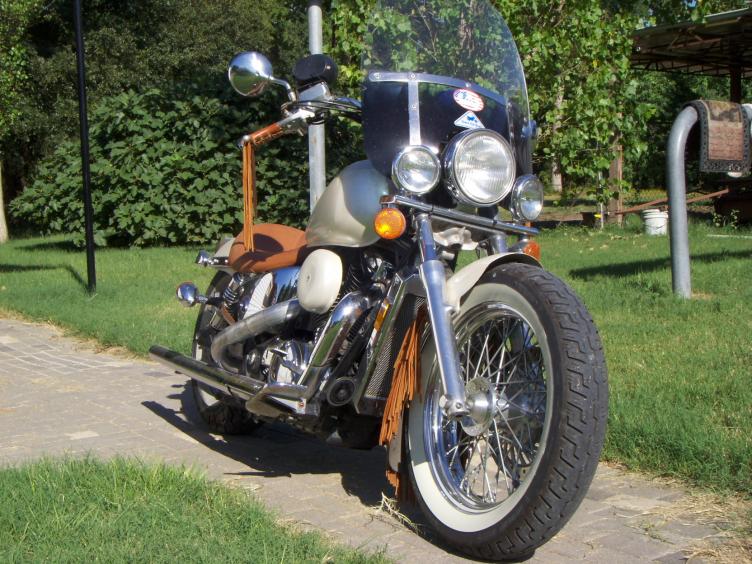 97 Honda 1/off custom Bobber,, this machine get's a new facelift on a regular basis..