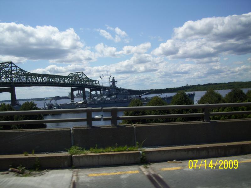A bridge.  Fall River, MA