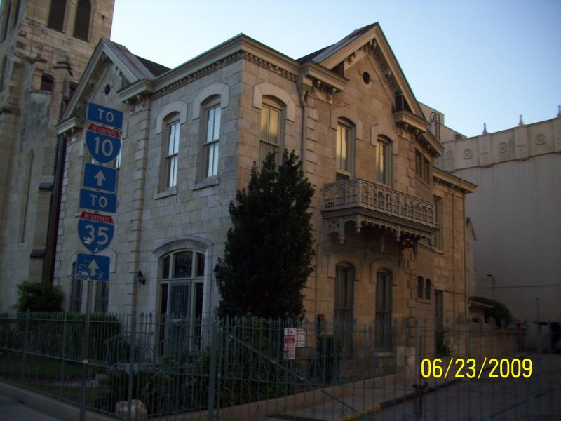 A building near The Alamo