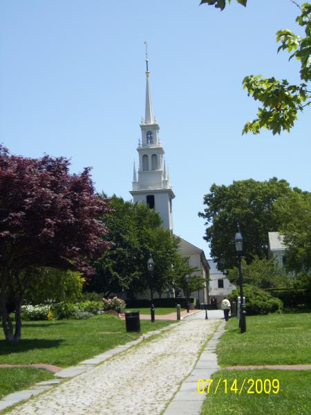 A church in Newport, RI.