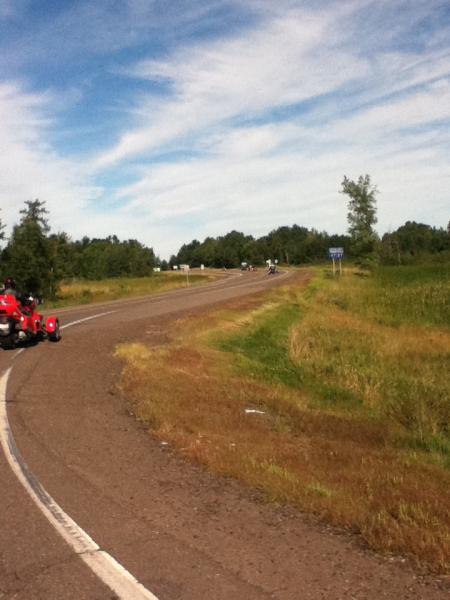 A few nice sweeping curves.