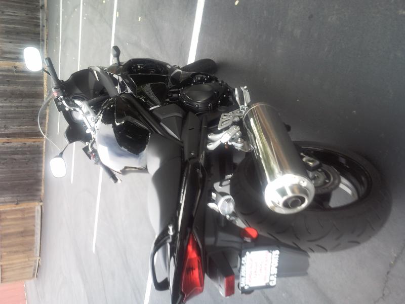 A giant can but low restriction and extremely quiet.