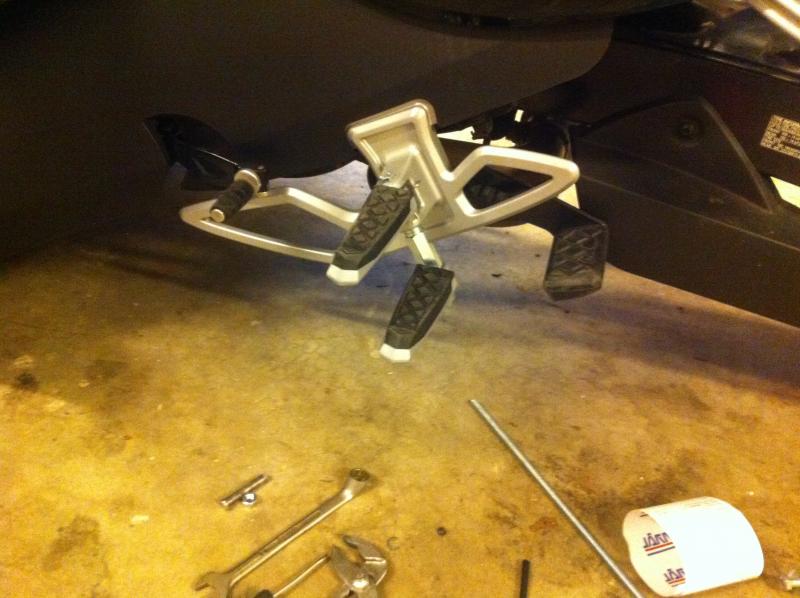 A little rebuilt so my wife can ride in a better way when we go on long trips