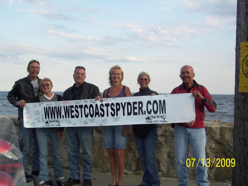 A nice lady took our picture for us.