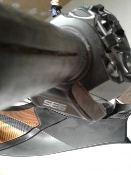 A pic of the Pad mounted to the + lever