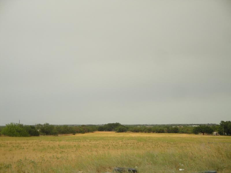 Abilene, TX - Looking out my back door.
