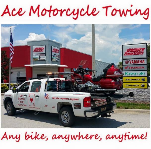 ace motorcycle towing