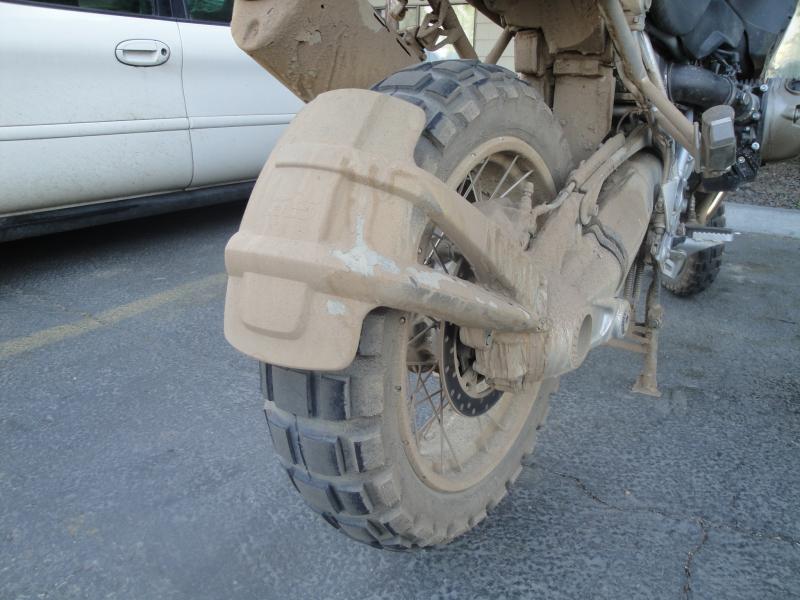 After the Dalton Highway - Hubbies rear tire.