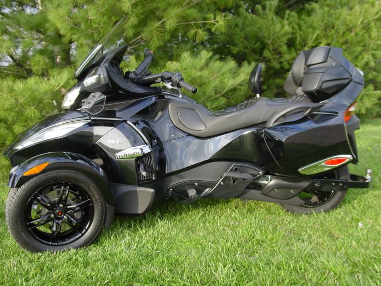 After the wheels and sprocket were powder coated