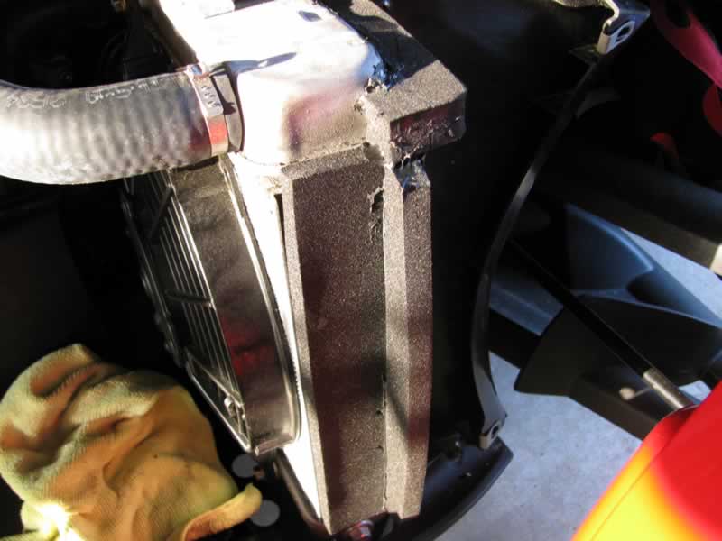 Air Dam pieces installed