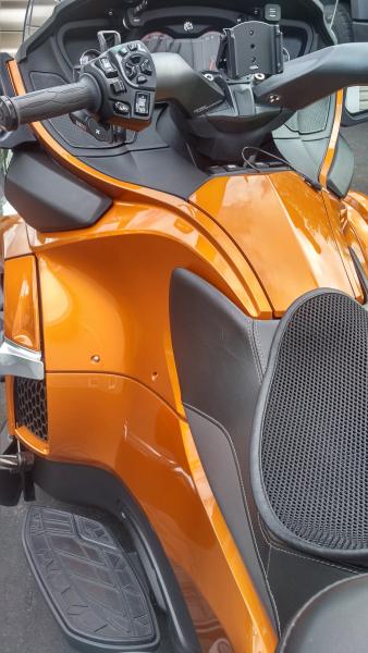 Air intake vents installed