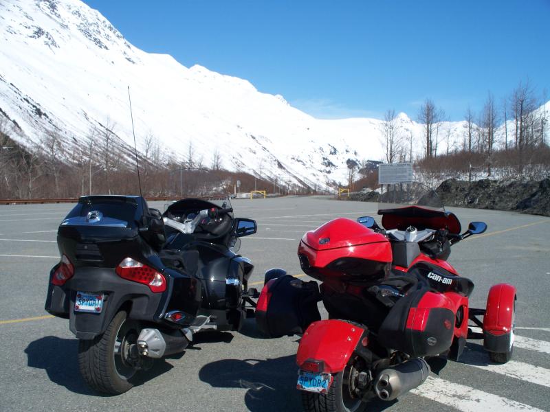 AK SPYDR1 & SPYDR2 at Portage AK     April 2010